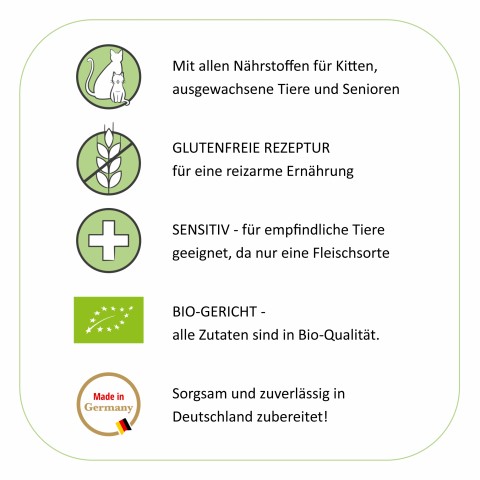 Cat Wet pet food BIO Steak Sensation 800g 6 Piece -4- Anifit